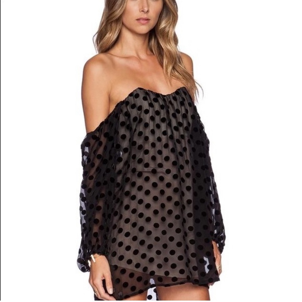 Stone cold fox pola dot dress size 1